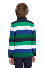 Thomas Cook Boys Gary Navy & Green Rugby
