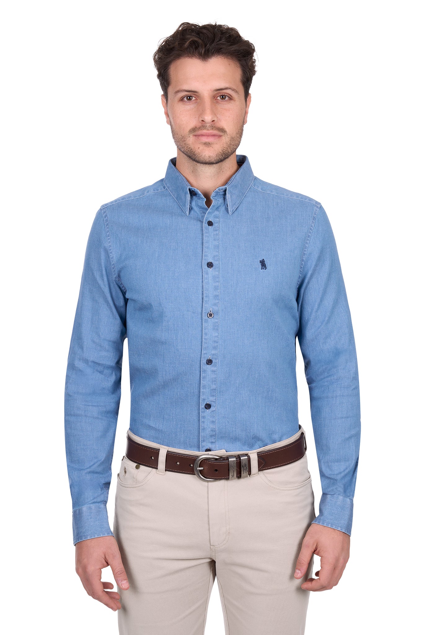 Thomas Cook Men's Jeremy Tailored Blue Shirt