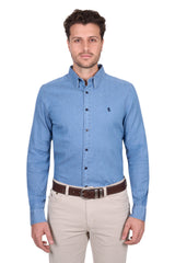 Thomas Cook Men's Jeremy Tailored Blue Shirt