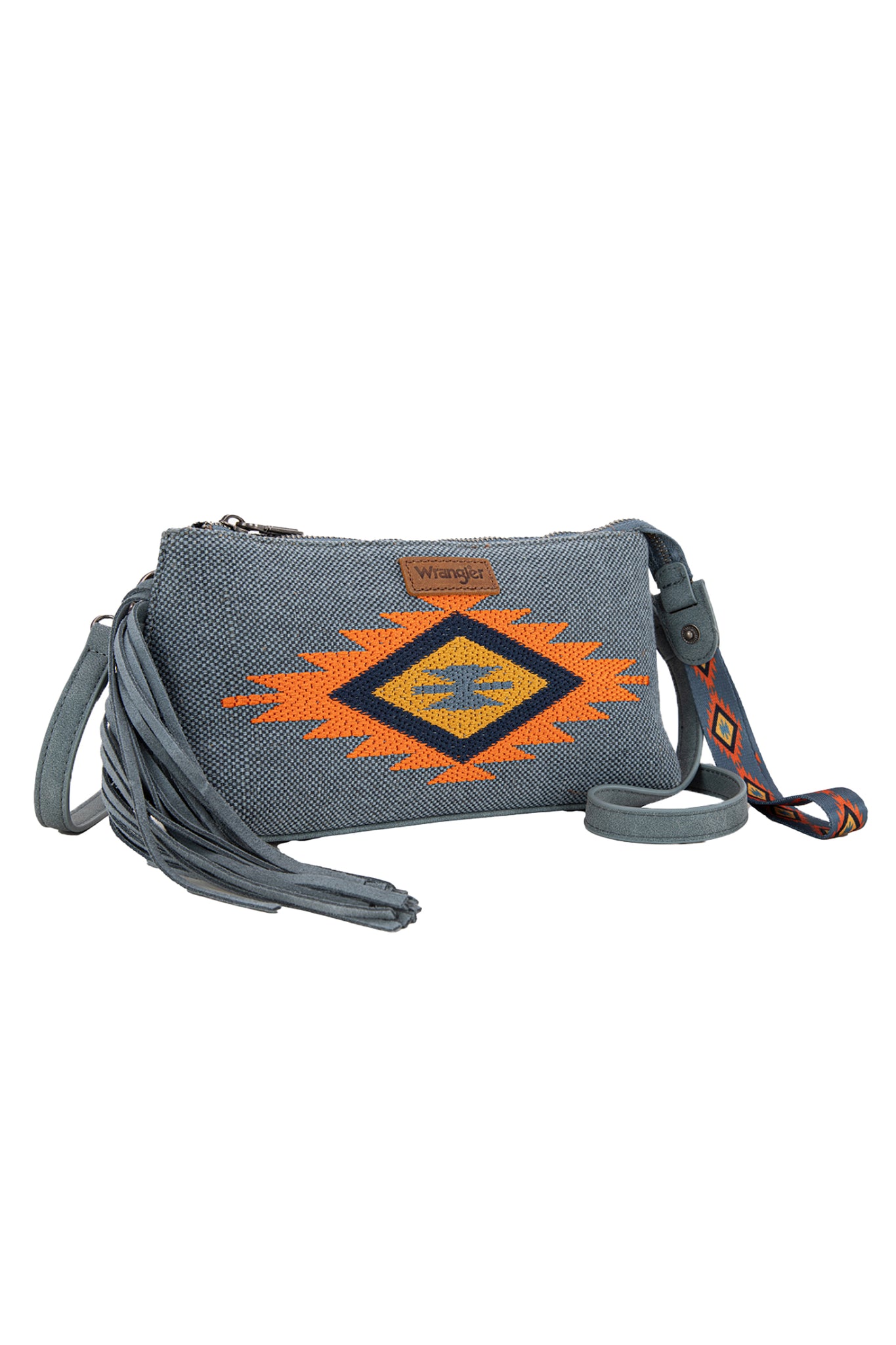 Wrangler Aztec Fringe Wrsit Bag