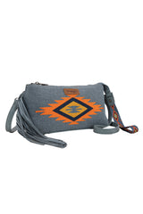 Wrangler Aztec Fringe Wrsit Bag