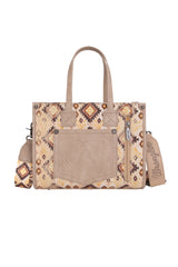 Wrangler Aztec Camel Crossbody Bag