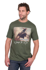 Wrangler Men's Carlos Green Tee