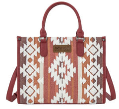 Wrangler Cilia Crossbody Tote Burgundy Bag