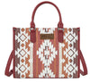 Wrangler Cilia Crossbody Tote Burgundy Bag