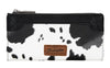 Wrangler Cowprint Slim Black Wallet
