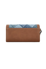 Wrangler Denim Patchwork Wallet