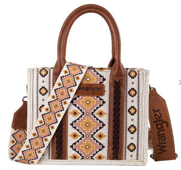 Wrangler Southwest Crossbody Natural Bag