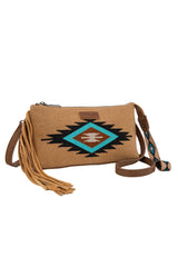 Wrangler Aztec Fringe Wrsit Bag