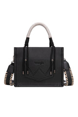 Wrangler Cowprint Tassle Crossbody Bag