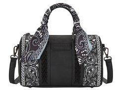 Wrangler Paisley Barrel Bag