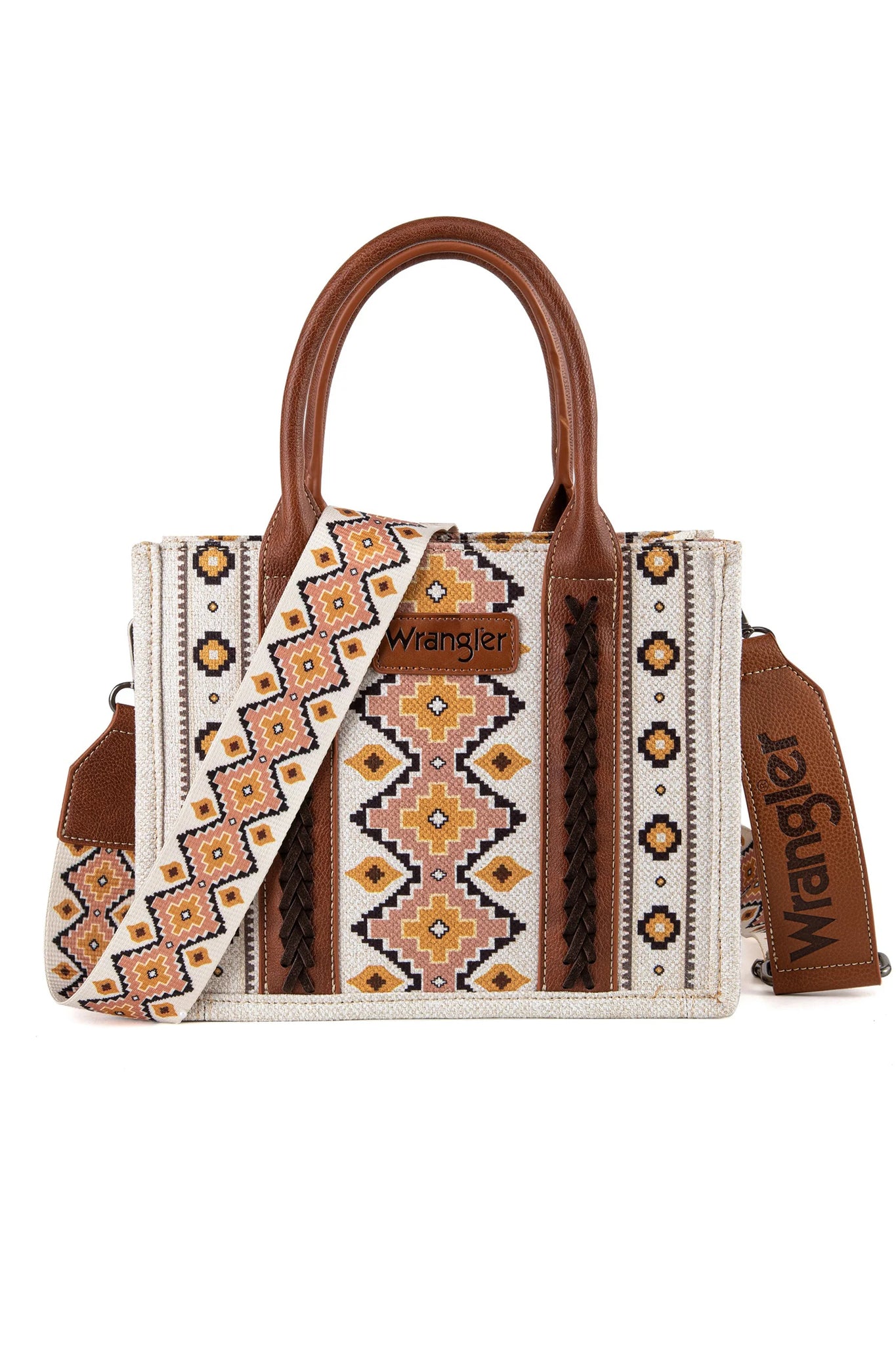 Wrangler Southwestern Crossbody Bag - Natural