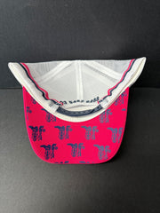 Drovers Saddlery Trucker Cap - Navy/Pink