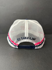 Drovers Saddlery Trucker Cap - Navy/Pink