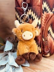 Keeleco Bag Charm - Highland Cow