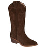 Roper Women's Hattie Western Boot - Brown Suede