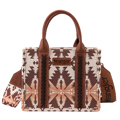 Wrangler Southwestern Crossbody Bag - Coffee
