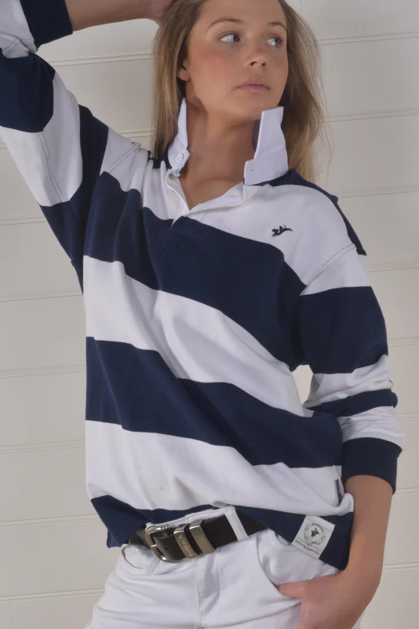 Bull Rush Seasonal Duo Rugger- Navy