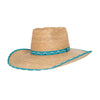 Sunbody Turquoise Aztec/Cactus Ava Hat
