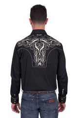 Wrangler Men's Carlos Embroidered Shirt