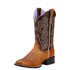 Women's Ariat Quickdraw Boot- Badlands Brown