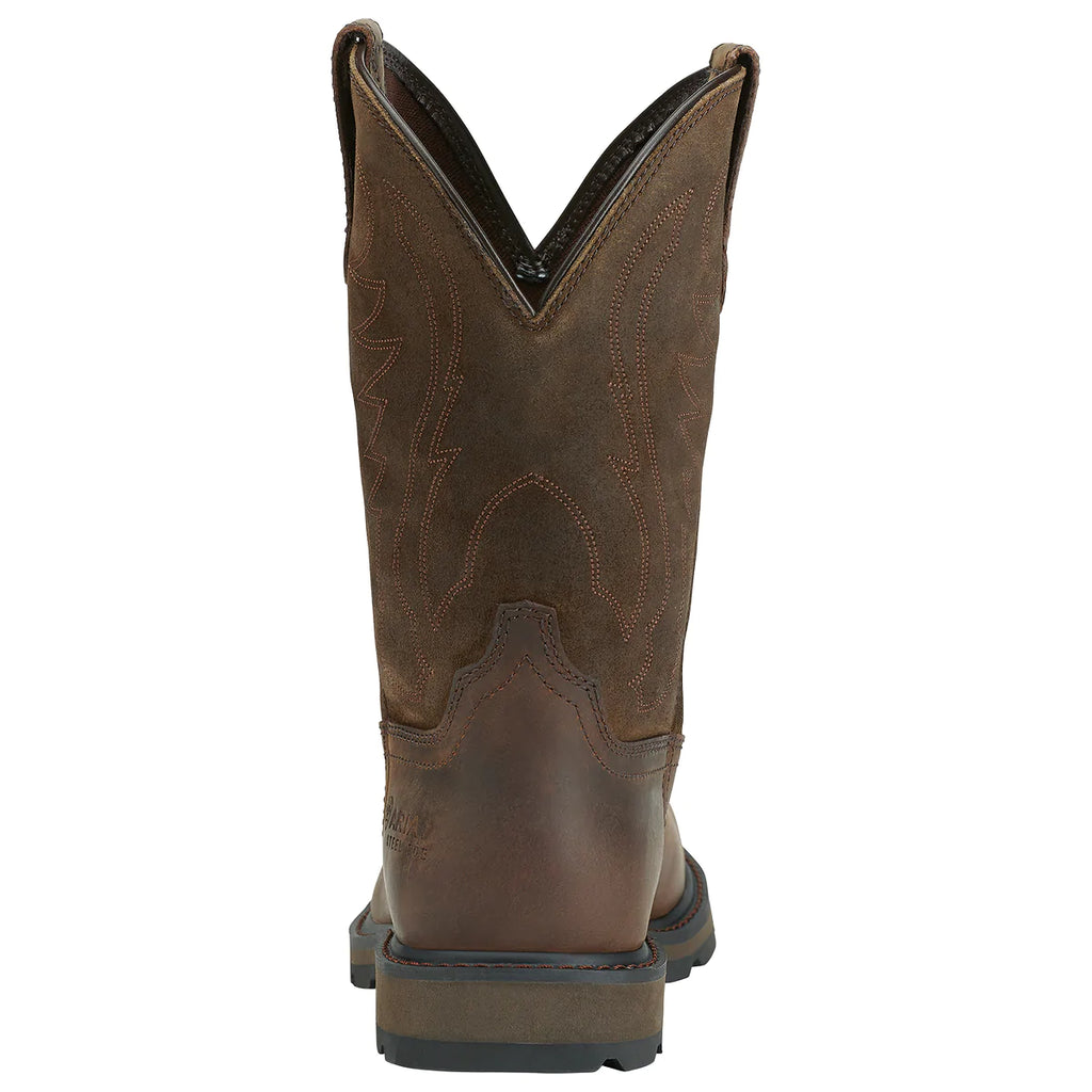 Round steel 2025 toe cowboy boots