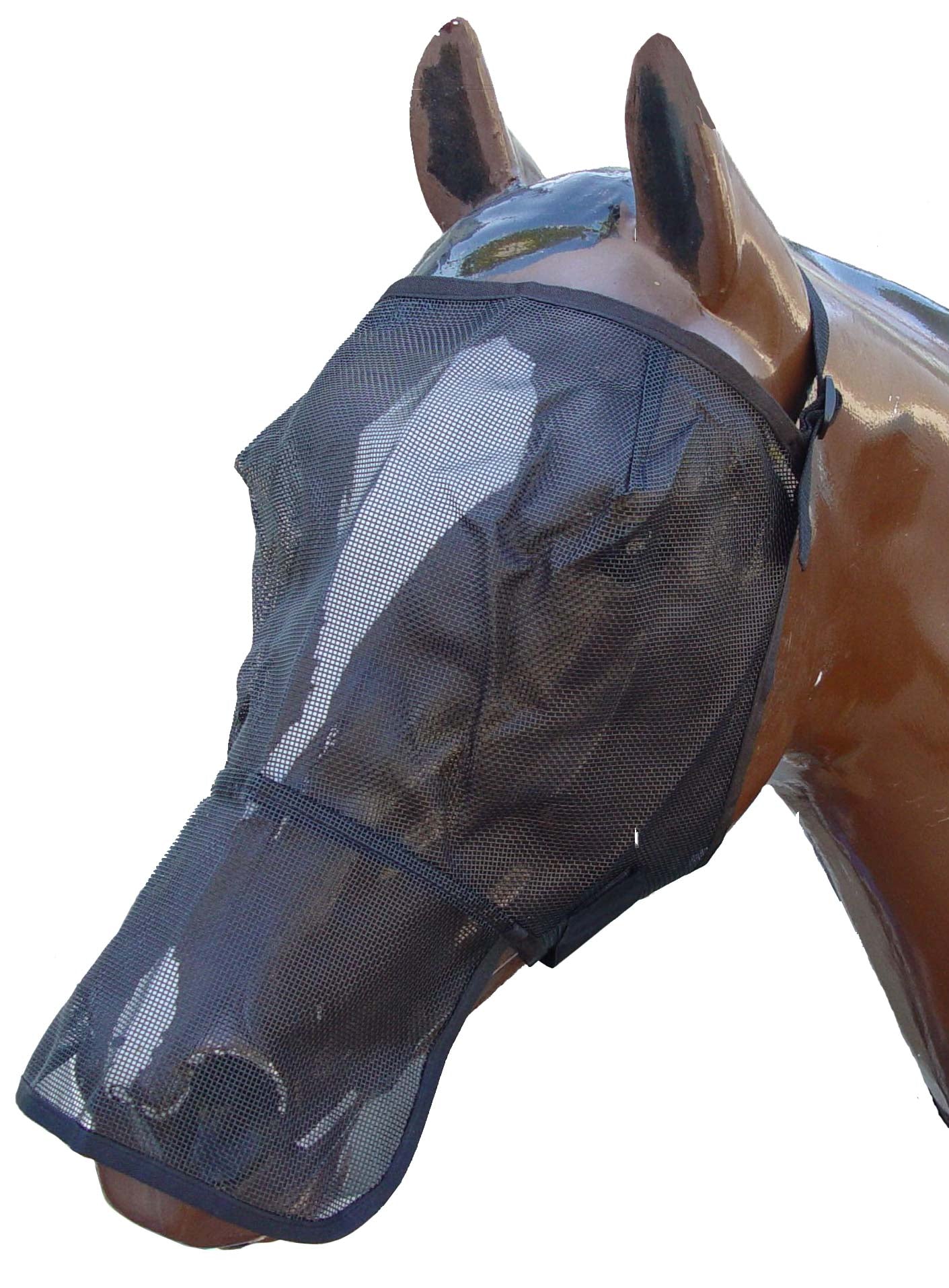 Mesh Fly Mask with Nose Protector