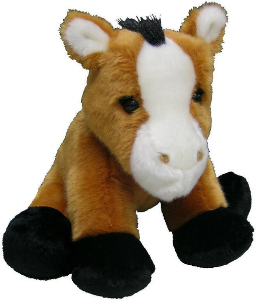 Sitting Plush Horse