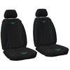 R.M.Williams Jacquard Seat Covers Black/Aqua
