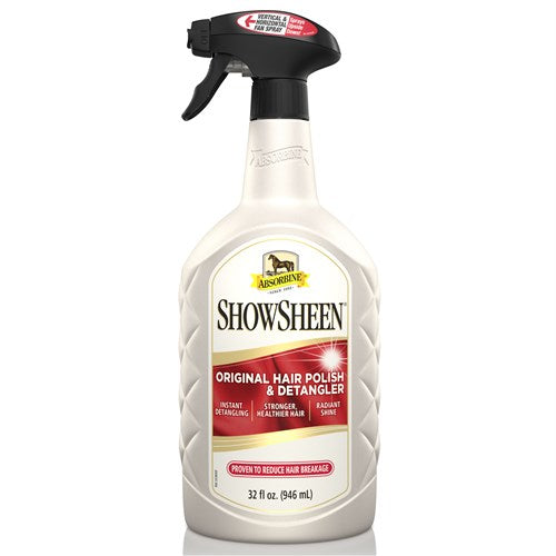 Absorbine Showsheen Hair Polish and Detangler with sprayer 950ml