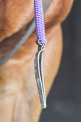 Heavy Duty Rope Split Reins with Slobber Straps