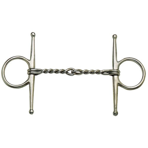 Full Cheek Twisted Wire Snaffle
