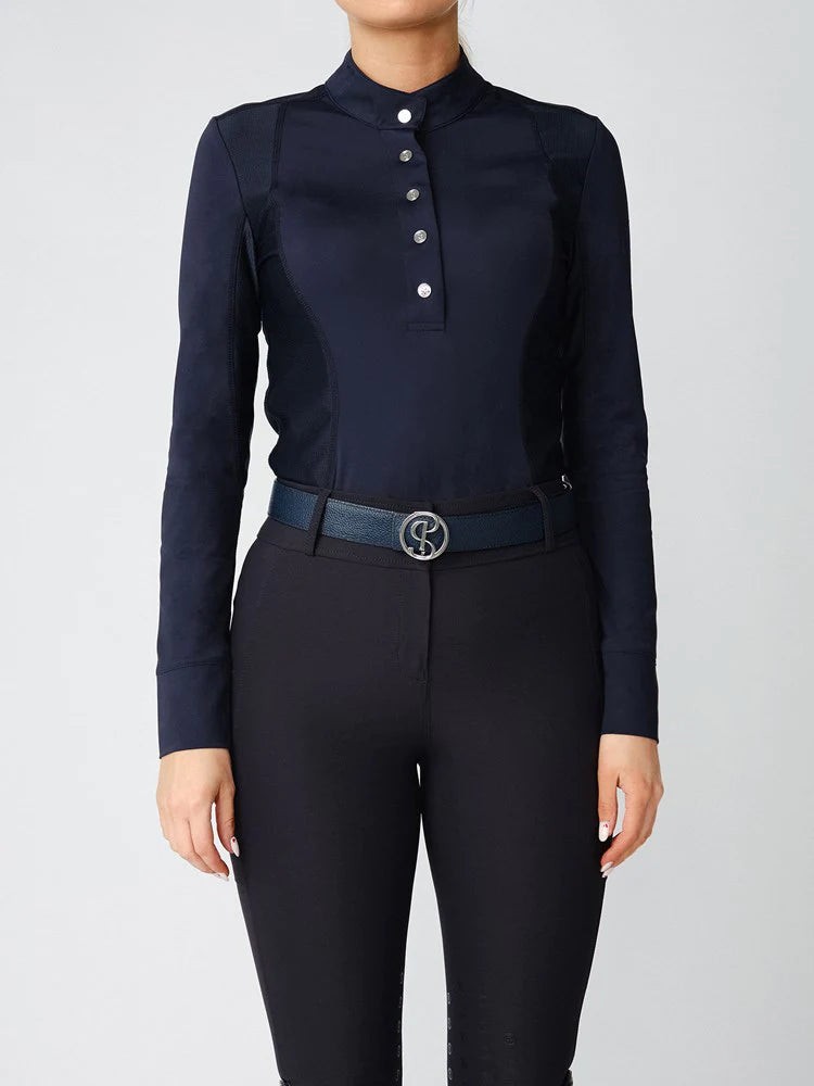 PSOS Cecile L/S Base Layer- Navy