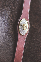 Drovers Saddlery Made Stockmans Breastplate with Campdraft Concho
