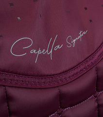 Premier Equine Capella Close Contact Merino Wool Dressage Square Wine/Navy