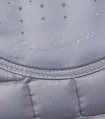 Premier Equine Capella Close Contact Merino Wool Dressage Square Grey/Black