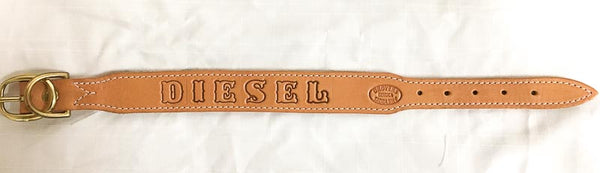 Drovers Saddlery Made Leather Dog Collars