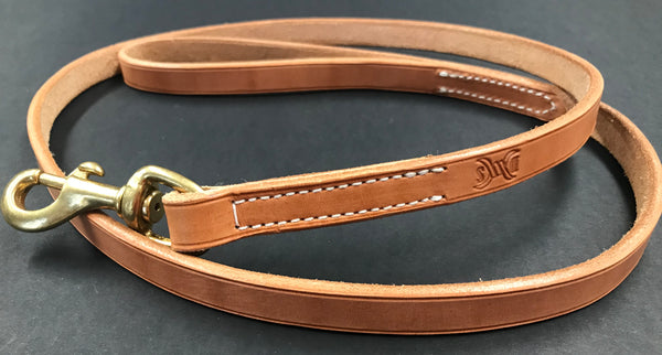 Drovers Saddlery Made Leather Dog Lead