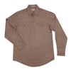 Just Country Men's Cameron Long Sleeve Half Button Work Shirt