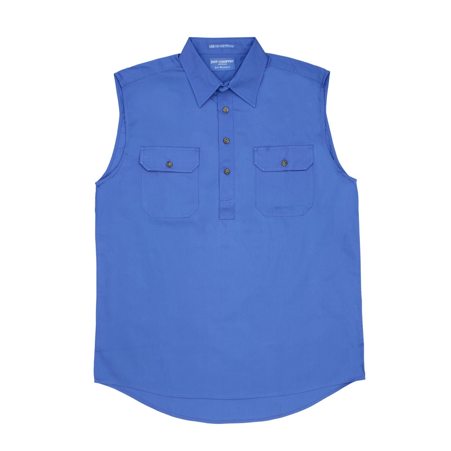 Mens sleeveless top work shirts