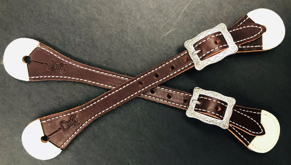 Drovers Saddlery Made Reinforced Spur Straps