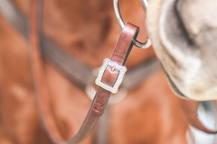 Drovers Saddlery Made Split Leather Reins