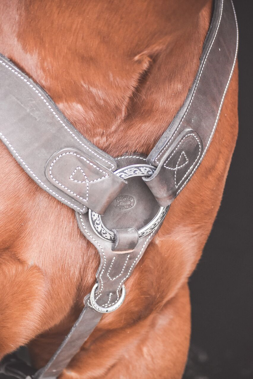 Drovers Saddlery Made "Y" Shaped Western Breastplate
