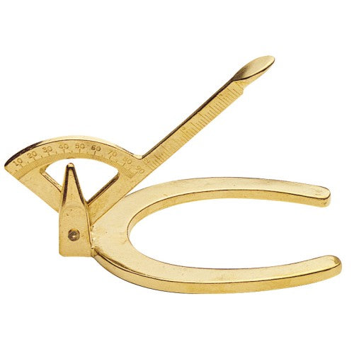 Brass Hoof Gauge