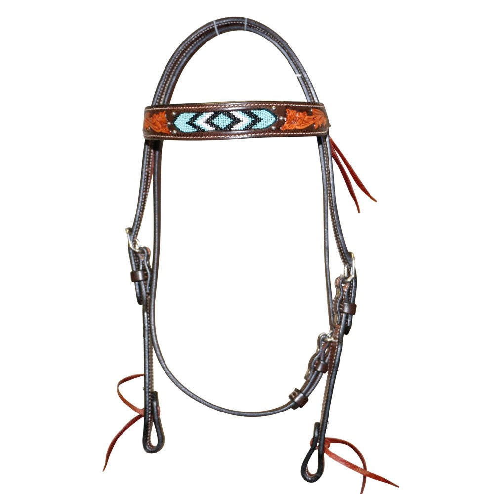 Turquoise Fort Worth Bridle