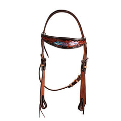 Fort Worth Pink Apache Bridle