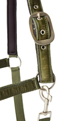 Horze Victoria Halter & Lead- Olive