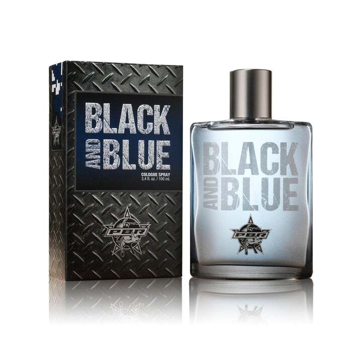 Tru Western Mens PBR Black & Blue Cologne 100ml