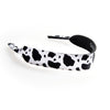 Sunglass Strap Black and White Cow Pattern