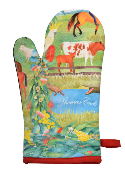 Thomas Cook Farm Friends Oven Mitt & Pot Holder